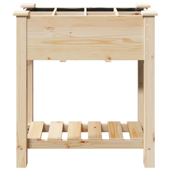 Suport Grădinărit Lemn Masiv de Pin - Livrare Gratuită