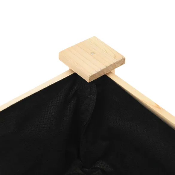 Jardinieră cu Raft Lemn Masiv de Pin pentru Grădinărit Urban