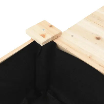 Jardiniere Lemn Masiv cu Rafturi pentru Gradina si Balcon