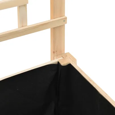 Jardiniere Lemn Masiv de Pin cu Spalier și Raft 161x43x152 cm