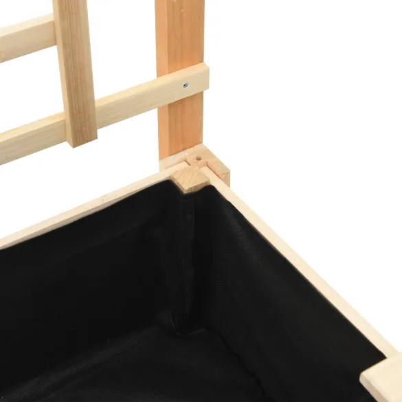 Ghiveci Grădină cu Trellis și Raft din Lemn de Pin | Comandă Acum