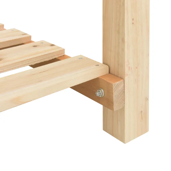 Jardiniță cu Raft din Lemn Masiv | Livrare Gratuită