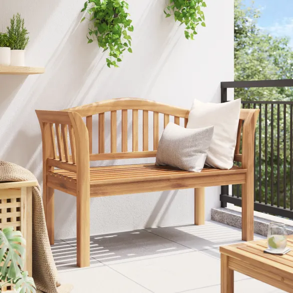 Bancă grădină tec solid | Livrare gratuită | 7-9 zile