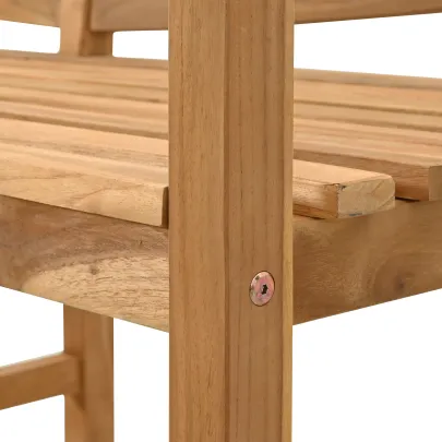 Bancă grădină tec solid | Livrare gratuită | 7-9 zile