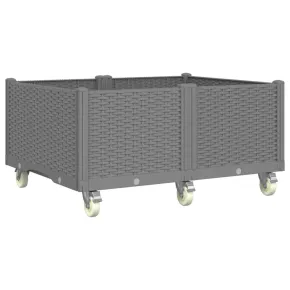 Jardinieră Grădină cu Roți și Rățușcă | Livrare Gratuită 2