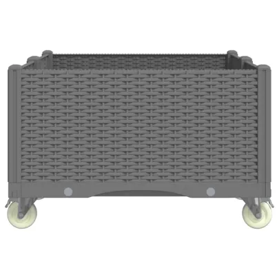 Jardinieră Grădină cu Roți și Rățușcă | Livrare Gratuită