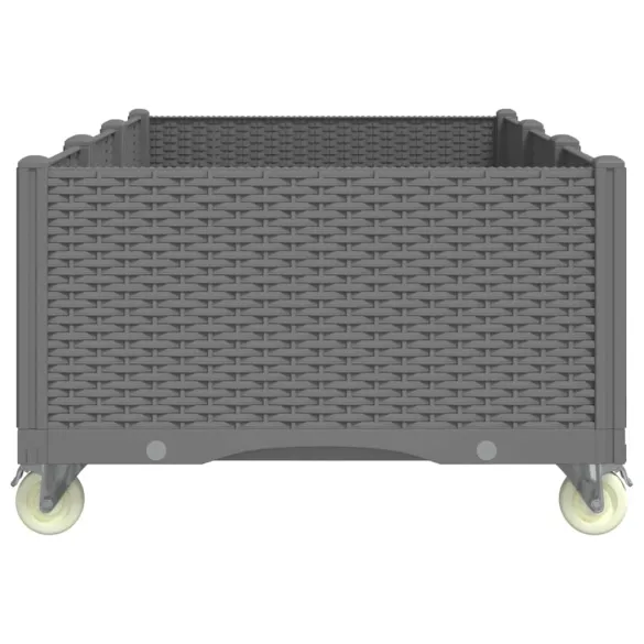 Jardinieră Grădină cu Rățoi și Roți - 150x80cm - Livrare Gratuită