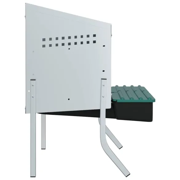 Cuibăr Găini 2 Compartimente - Oțel Galvanizat | Livrare Gratuită