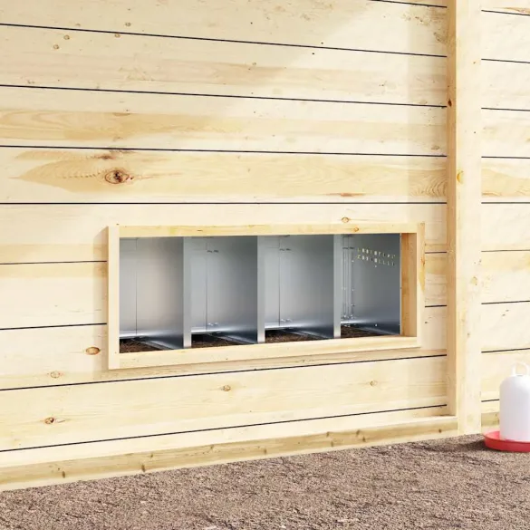 Cuib Găini 4 Compartimente Oțel Galvanizat | Livrare Gratuită