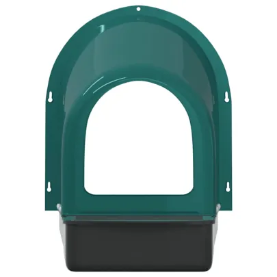 Cuiburi pentru găini montate pe perete - 4 bucăți - Verde