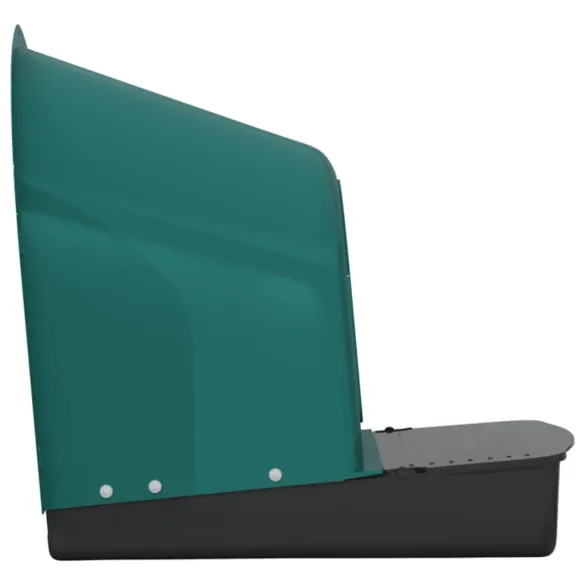 Cuiburi pentru găini montate pe perete - 4 bucăți - Verde