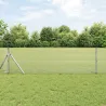 Gard din sârmă sudată cu 13 stâlpi 0.5x100 m Oțel galvanizat
