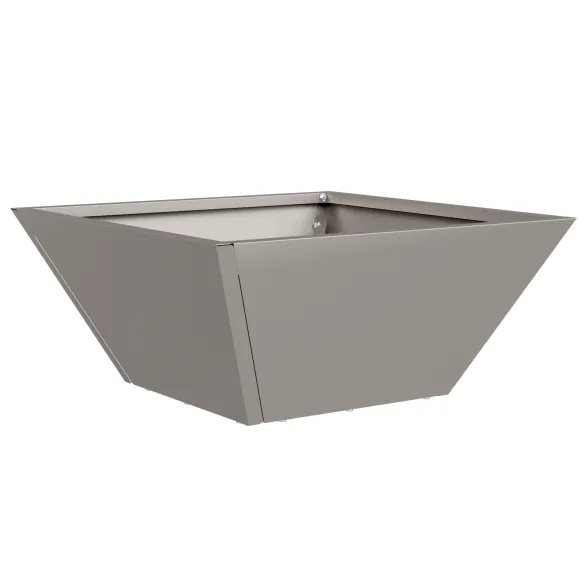 Ghivece Metalice Rezistente La Vreme, Set 5 Bucati