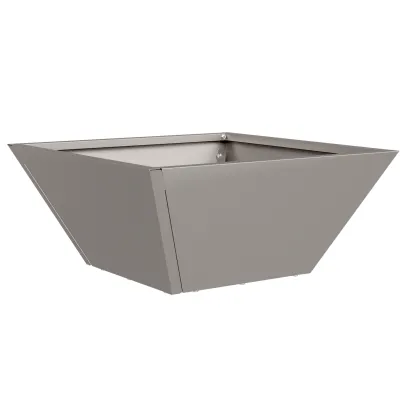 Ghivece Metalice Rezistente La Vreme, Set 5 Bucati