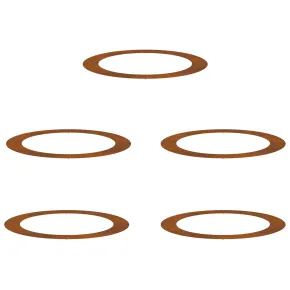 Ghiveci Oțel Corten Mare - Decor Rustic pentru Plantat 2