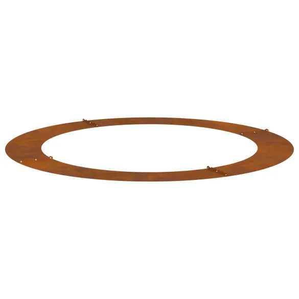 Ghiveci Oțel Corten Mare - Decor Rustic pentru Plantat