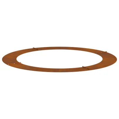 Ghiveci Oțel Corten Mare - Decor Rustic pentru Plantat