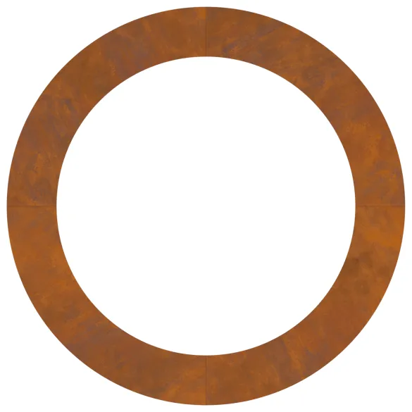 Ghiveci Oțel Corten Mare - Decor Rustic pentru Plantat