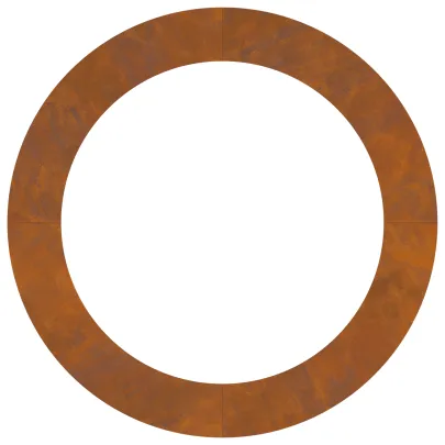 Ghiveci Oțel Corten Mare - Decor Rustic pentru Plantat