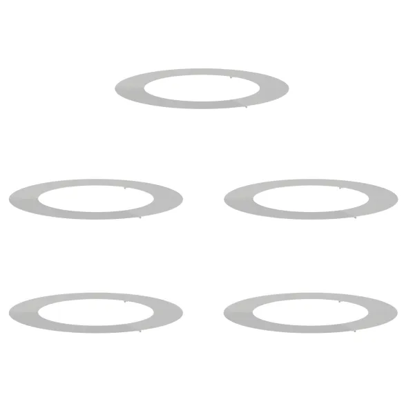 Ghiveci Metalic Zincat Mare 90cm | Decor Interior/Exterior