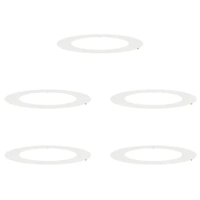 Ghivece Podele Albe Plastic Pliabile - Set 5 Bucăți