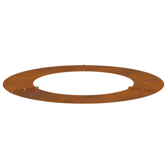 Ghiveci Corten Mare - Set 5 Bucăți Decorativ Exterior