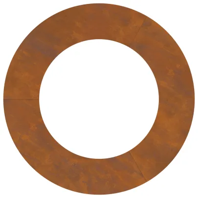 Ghiveci Corten Mare - Set 5 Bucăți Decorativ Exterior