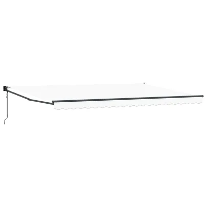 Marchiză Retractabilă Automată Albă 5x3 m - Material Schimb
