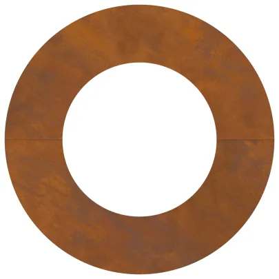 Ghiveci Oțel Corten Rustic - Set 5 Bucăți