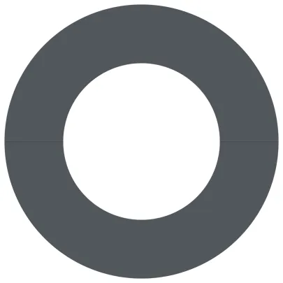 Set Ghivece Plastice Antracit - Rezistent Interior/Exterior