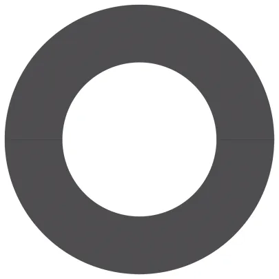 Ghivece Plastice Negre, Set 5 Bucăți - Livrare Gratuită