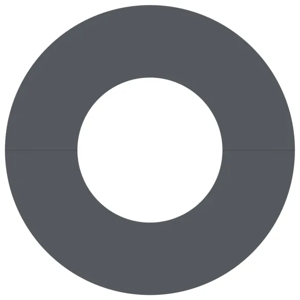 Ghiveci Rășină Antracit - Set 5 bucăți pentru Interior/Exterior