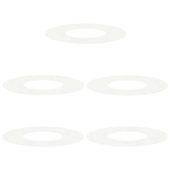 Ghiveci Plastic Alb Rotund Mare - Interior/Exterior