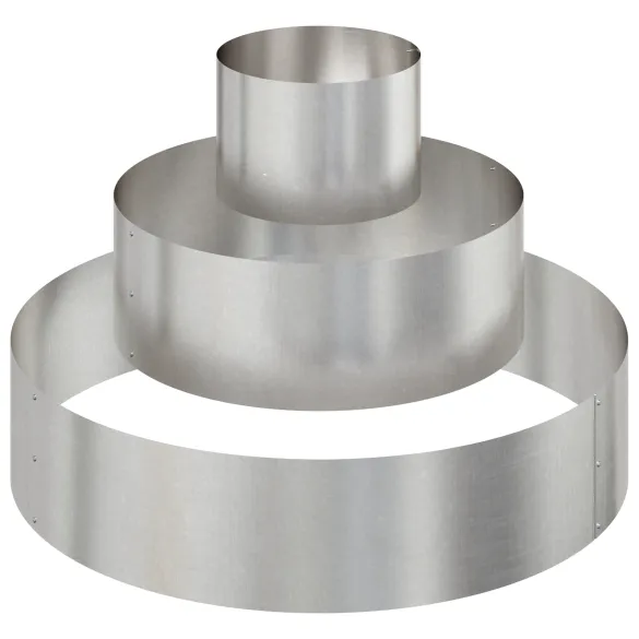 Ghiveci Metalic Mare Cilindric - Oțel Inoxidabil Durabil