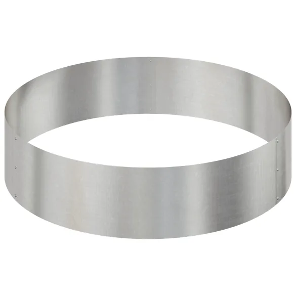 Ghiveci Metalic Mare Cilindric - Oțel Inoxidabil Durabil