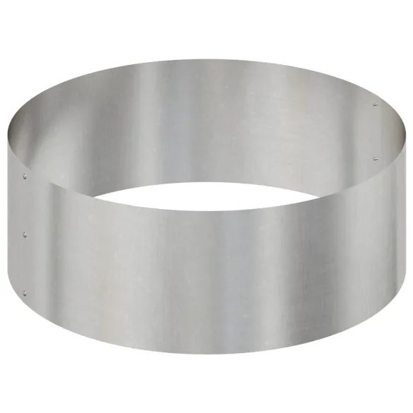 Ghiveci Metalic Mare Cilindric - Oțel Inoxidabil Durabil