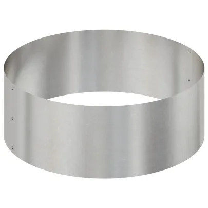 Ghiveci Metalic Mare Cilindric - Oțel Inoxidabil Durabil