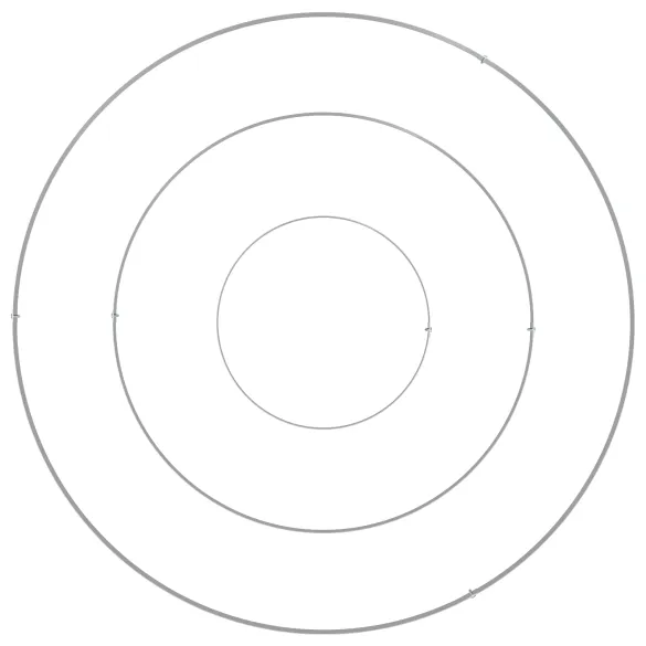 Ghiveci Metalic Mare Cilindric - Oțel Inoxidabil Durabil