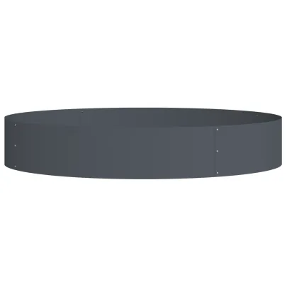 Set Ghivece Metalice Antracit pentru Interior/Exterior