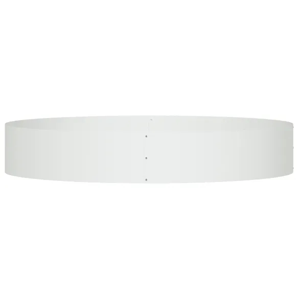 Set Ghivece Metalice Albe pentru Interior și Exterior