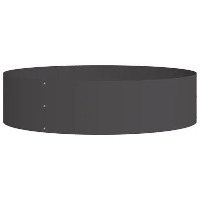 Ghivece Plastice Negre Mari pentru Grădină și Balcon