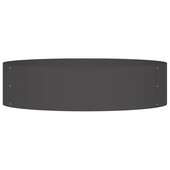 Ghivece Plastice Negre Mari pentru Grădină și Balcon