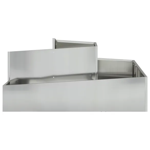 Ghiveci Metalic Galvanizat pentru Interior și Exterior