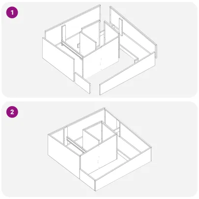 Ghiveci Metalic Galvanizat pentru Interior și Exterior