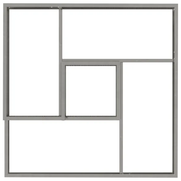 Ghiveci Oțel Inoxidabil 80x80x50 cm - Interior/Exterior