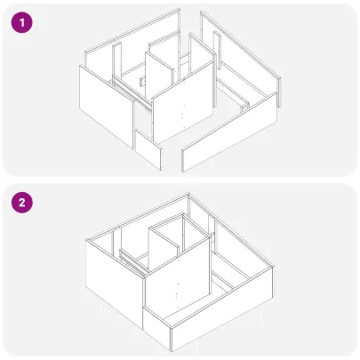 Ghiveci Alb 80x80x50 cm Oțel laminat la rece - Comandă Online