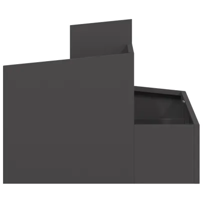 Ghiveci Plastic Negru Polietilenă - Livrare Gratuită