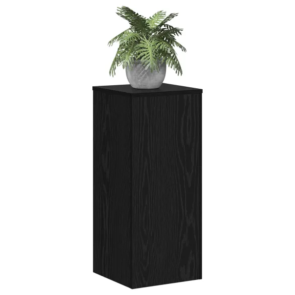 Suporturi Plante Stejar Negru 30x30x70 cm | vidaXL