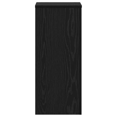 Suporturi Plante Stejar Negru 30x30x70 cm | vidaXL