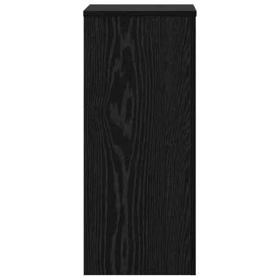 Suporturi Plante Stejar Negru 30x30x70 cm | vidaXL